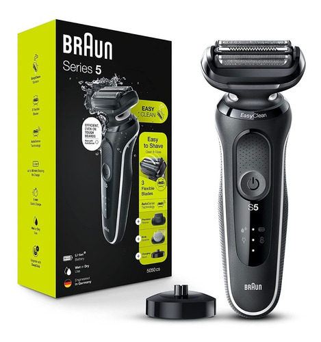  Braun Barbeador Elétrico Homens Prova D'água Série 5 5050cs