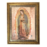 Cuadro Virgen De Guadalupe 90x70 Firma Carlos Aguiar Retes