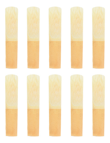 10 Piezas De Saxo Tenor Reeds Bamboo Saxofón Tenor Bb Streng