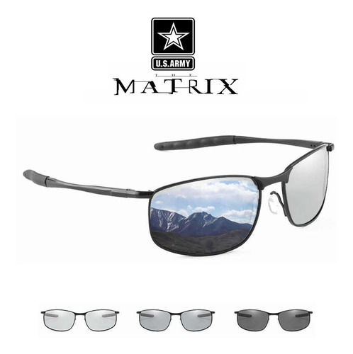 Gafas Sol Original Army® Matrix Fotocromatico® Militar Acero