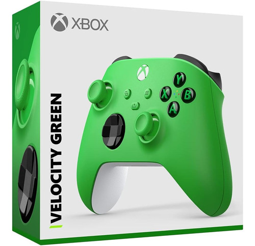 Controle Xbox Series S/x - Xbox One Velocity Green - Verde