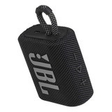 Parlante Jbl Go3 Bluetooth Portátil Sumergible 4,2w Negro