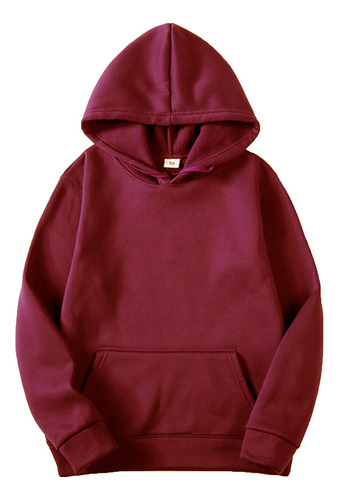 Buzo Canguro Con Capucha Lisos Unisex / Hoodie Sudadera 06