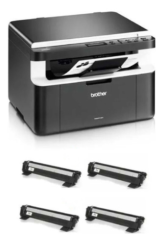 Multifunción Laser Brother Dcp-1602 + 4 Toner Tn-1060 C/iva