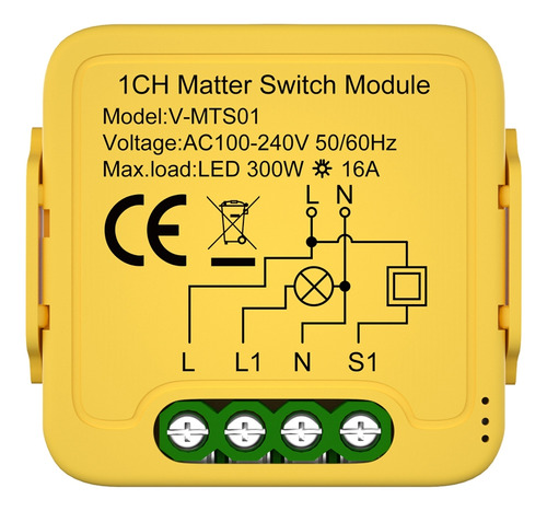 El Módulo De Relé Domótico Tuya Switch Wifi 2024 Funciona Pa