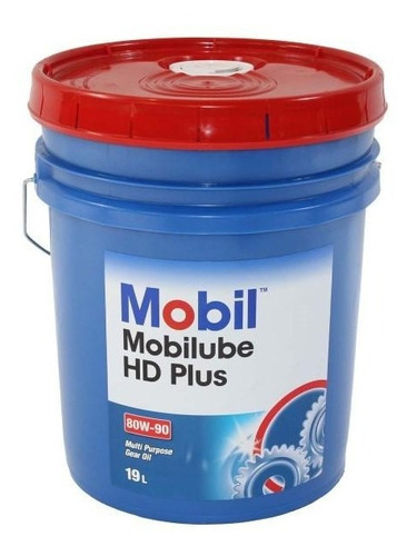 Aceite Mobil Mobilube Hd Plus 80w90 Balde 19 Litros