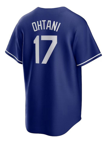 Los Angeles Dodgers 17# Ohtani Shohei Camiseta Azul