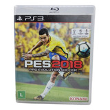 Jogo Pro Evolution Soccer 2018 Pes 18 Ps3 Com Nota Fiscal