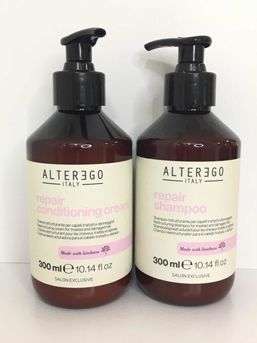  Repair Shampoo + Acondicionador Alter Ego Italy 300 Ml 