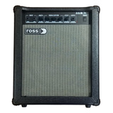 Amplificador Portatil Ross B35 Para Bajo 35w Con Ecualizador