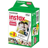 Fujifilm Instax Mini Instant Film 2 Pack = 20 Hojas (blancas