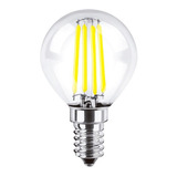 Pack X10 Lampara Led Gota Filamento Vintage 4w E14 L Cálida