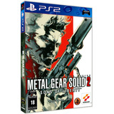 Metal Gear Solid 2: Sons Of Liberty P/ Ps2 Slim Bloqueado 