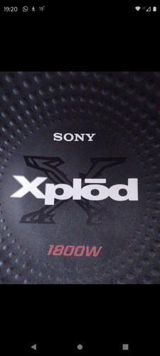 Parlante  Sony Xplod C Caja + Potencia Teramps 250 X 2 Canal