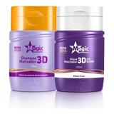 Magic Color Kit Shampoo 100ml + Matizador Ice Blond 100ml