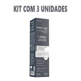 Kit Imecap Hair Men Loção Tônica Antiqueda C/3un De 100ml