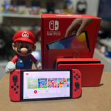 Nintendo Switch Oled Mario Edition Desbloqueado