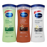 Vaseline Lotion Intensive Care - Paquete Variado De 13.5 On.