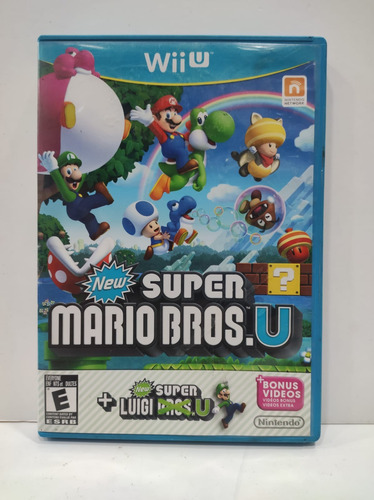 New Super Mario Bros U Nintendo Wiiu Usado  Envio Gratis 