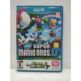 New Super Mario Bros U Nintendo Wiiu Usado  Envio Gratis 