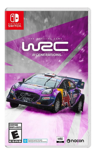 Wrc Generations  Standard Edition Nacon Nintendo Switch Físico