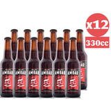 Pack 12x Cerveza Artesanal +56 Ambar Ale 330cc Botella