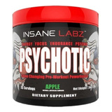 Pre Entreno Psychotic Insane Labz 30 Servicios Sabor Manzana