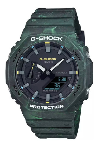 Reloj Casio G-shock Ga-2100fr-3adr Original Hombre 