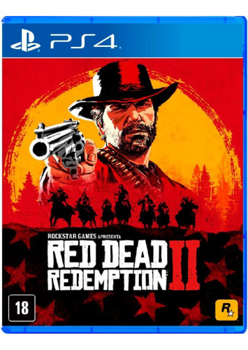 Red Dead Redemption 2 Ps4 Mídia Física Novo Lacrado Original