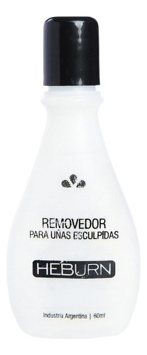 Removedor De Acrilico Heburn Uñas Esculpidas X 60ml