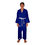 Kimono Infantil Judo Jiu Jitsu Mks Reforçado + Faixa Branca