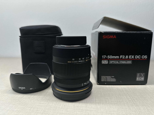 Lente Sigma 17-50mm 2.8g Montura Nikon