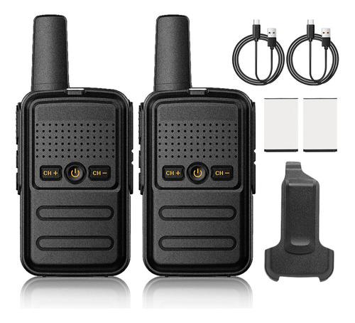 Walkie-talkie G Dragon Family Gd-i16-wt De 2 Radios - Negro