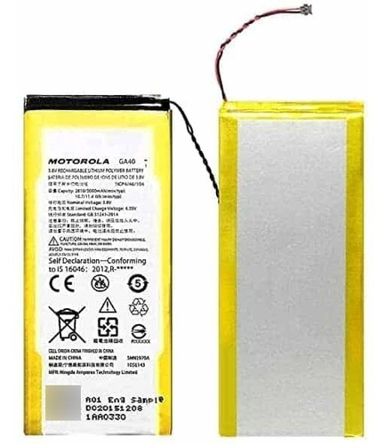 Bateria Usada Interna Motorola Moto G4plus Xt1640 Bom Estado