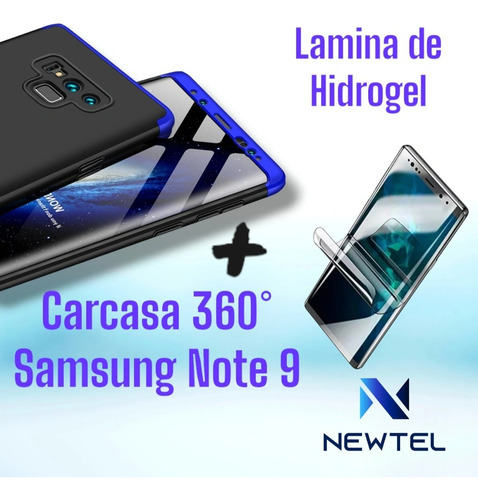 Carcasa 360 Gkk Para Samsung Note 9  + Lamina