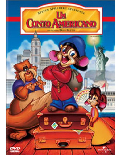 Fievel Um Conto Americano Dvd Original Lacrado