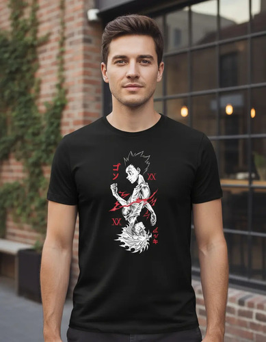 Playera Anime Manga Hunter X Hunter Gon Killua Camiseta