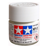 Tinta Acrílica Mini Xf-2 Branco Fosco 10ml Tamiya 81702