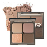 Paleta De Sombras De Ojos Merzy Mood Fit, Mate, Brillante, P