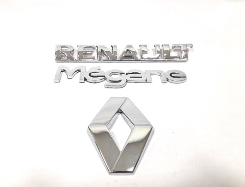 Emblema Renault Megane Con Rombo ( Incluye Adhesivo 3m) Foto 2