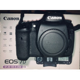  Canon Eos 7d Dslr + 2 Batt + Memoria Pro