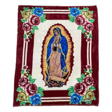 Frazada Virgen Guadalupe Tela Polar Cobija Suave 210x180cm