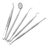 Kit De 5 Herramientas De Limpieza Dental