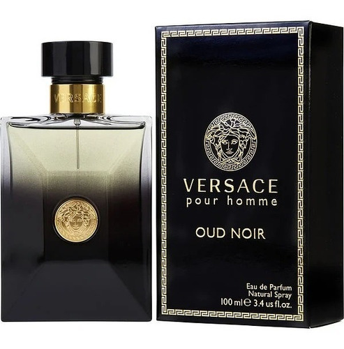 Versace Oud Noir Edp Para  Hombre