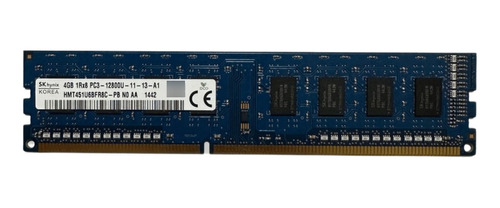 Memoria Ram Sk Hynix 4gb 1rx8 Pc3-12800u-11-13-a1