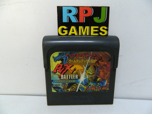 Ax Battler A Legend Of Golden Axe Original Game Gear Loja Rj