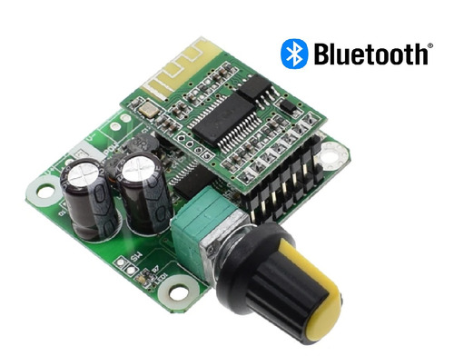 Placa Amplificador 2.0 Bluetooth 4.2 Integrado 15 + 15 30w