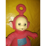 Peluche Muñeco Teletubiee Po (de Uso) Sin Sonido 