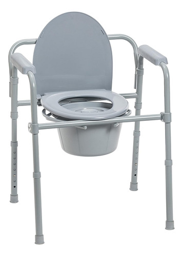 Silla De Baño Soporta Hasta 350 Lb En Acero Drive Medical