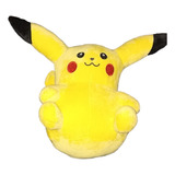Peluche Kawaii Pokemon Pikachu Esponjosito Grande Bordado
